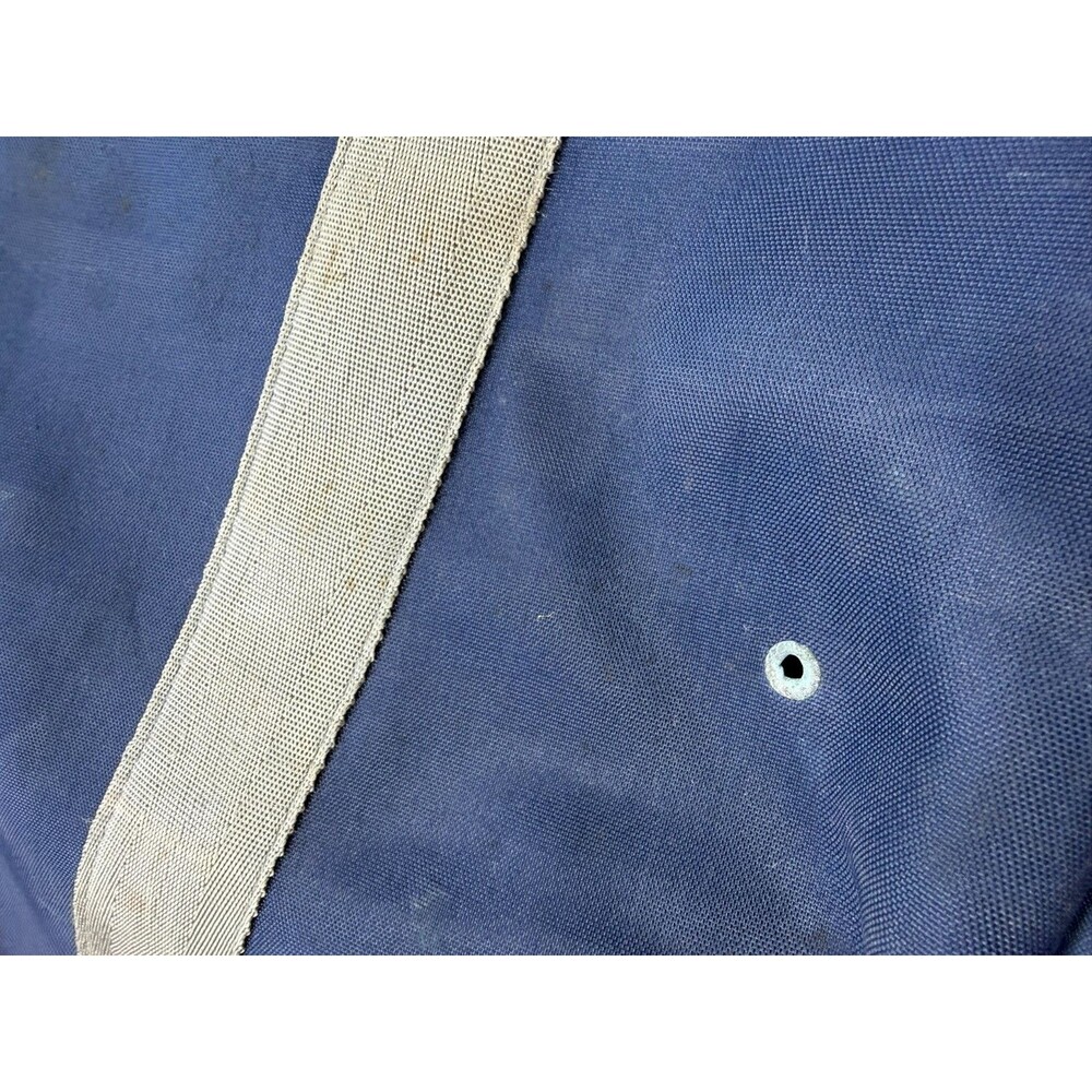 Vintage Olympic Diver Scuba Gear Bag Large Navy Blue Multi-Pocket Heavy Duty - Picture 10 of 12